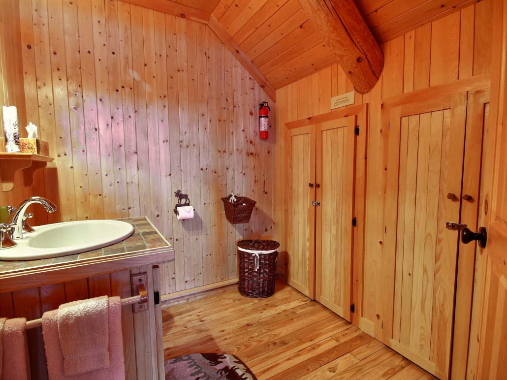 Salle de bain Chalet Natif