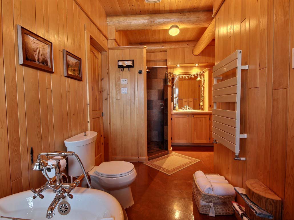 Salle de bain Chalet Natif