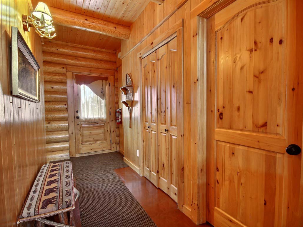Hall d'entrée Chalet Natif