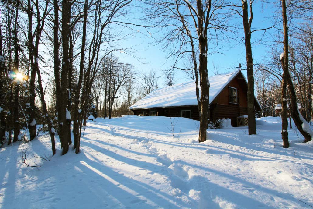Chalet en bois rond Le Nirvana