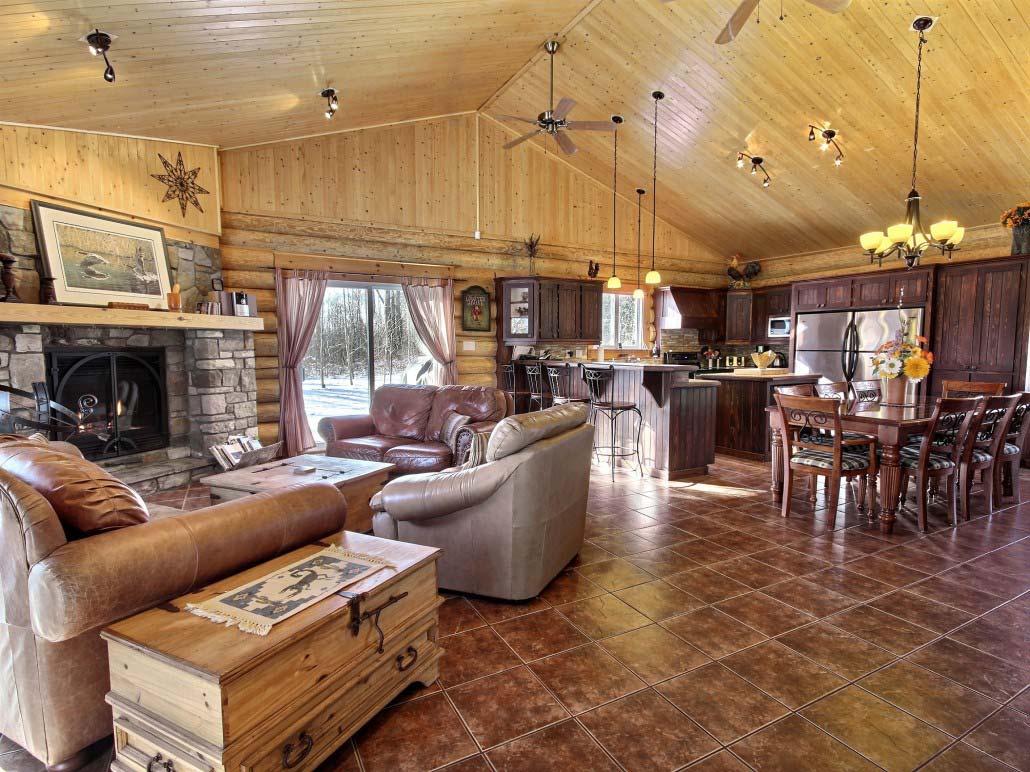 Salle principale Chalet Nirvana