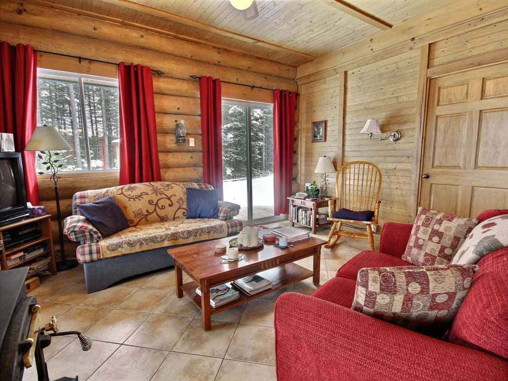 Salle de détente Chalet Le Nordet