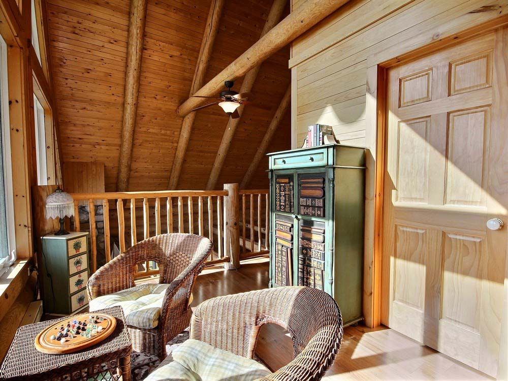 Salle de séjour Chalet Odyssée