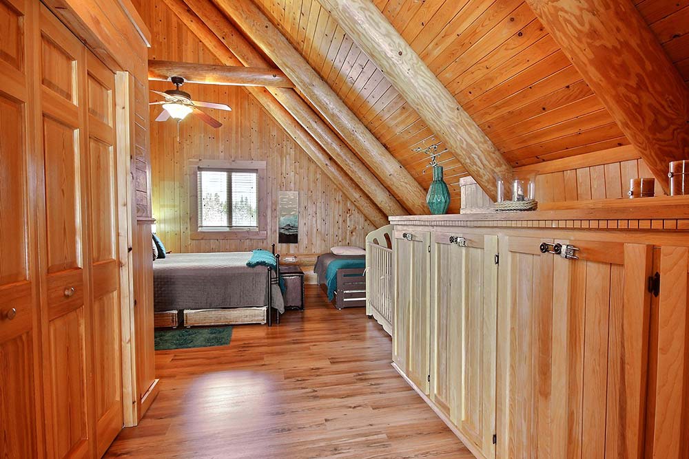 Chambre des maîtres Chalet Odyssée