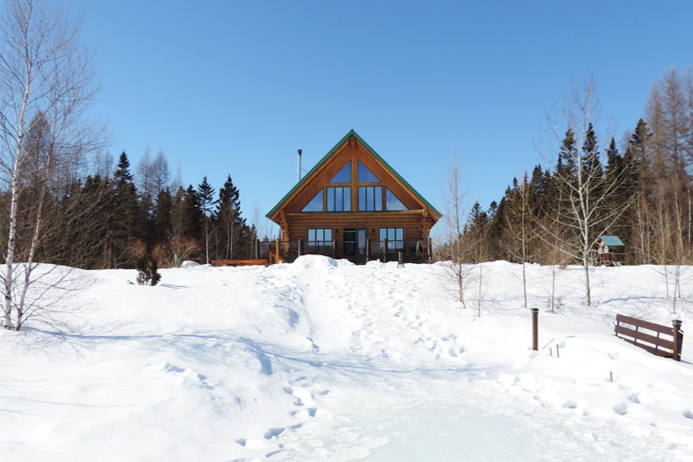 Chalet en bois rond L'Odyssée