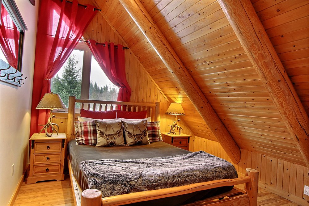 Chambre Mezzanine Chalet Orignal