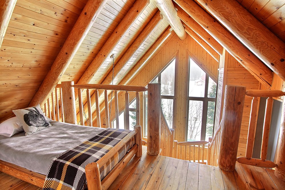 Chambre Mezzanine Chalet Orignal