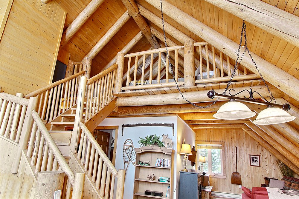 Salon étage Chalet Orignal