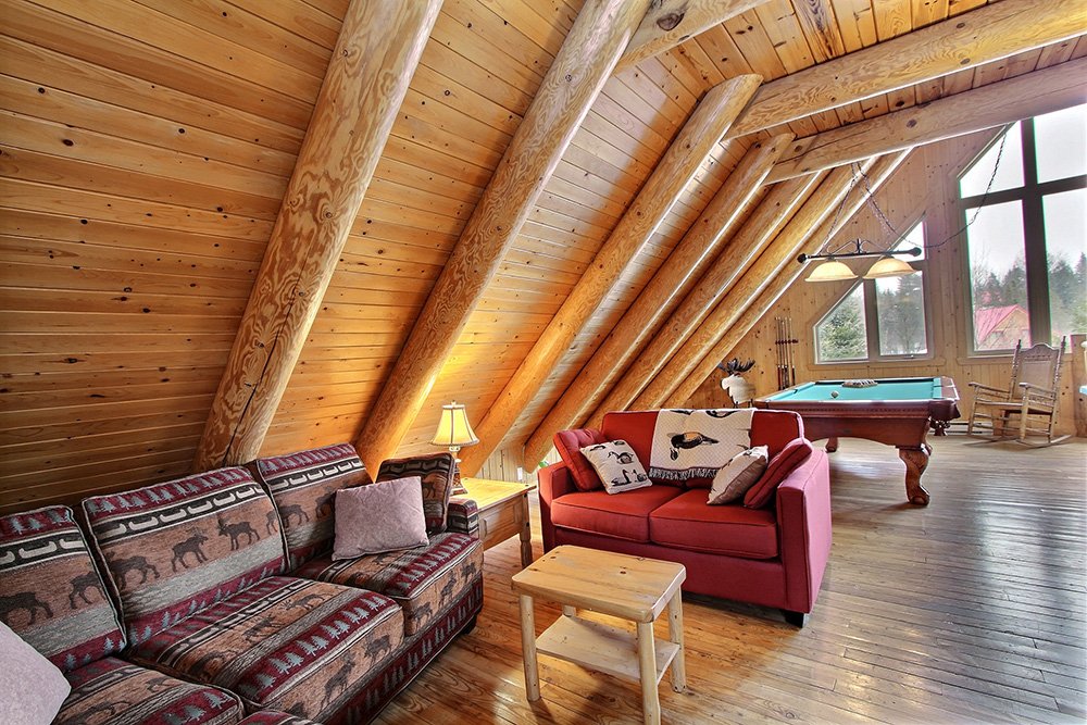 Salon étage Chalet Orignal