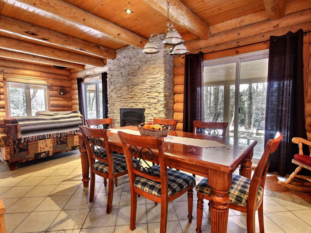 Salle à manger Chalet Ours Blanc
