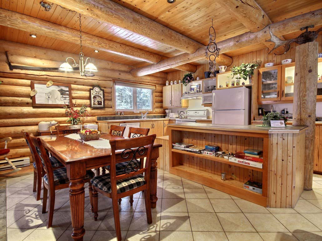 Cuisine Chalet Ours Blanc
