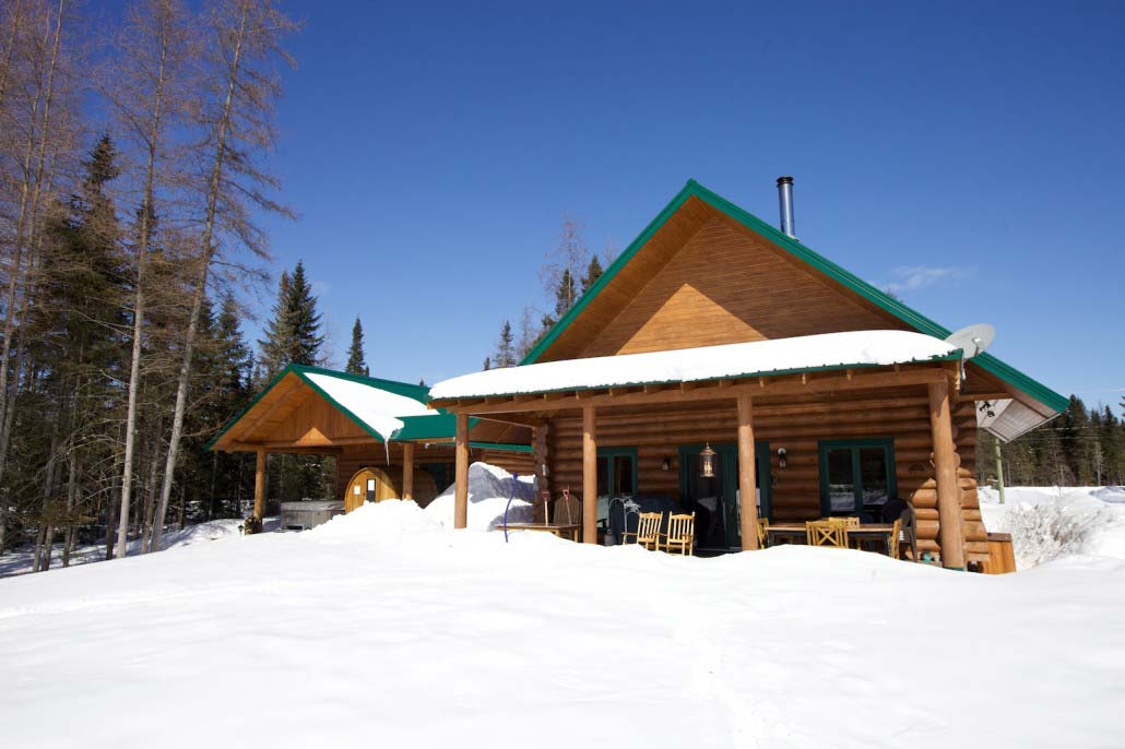 Chalet en bois rond L'Ours Noir