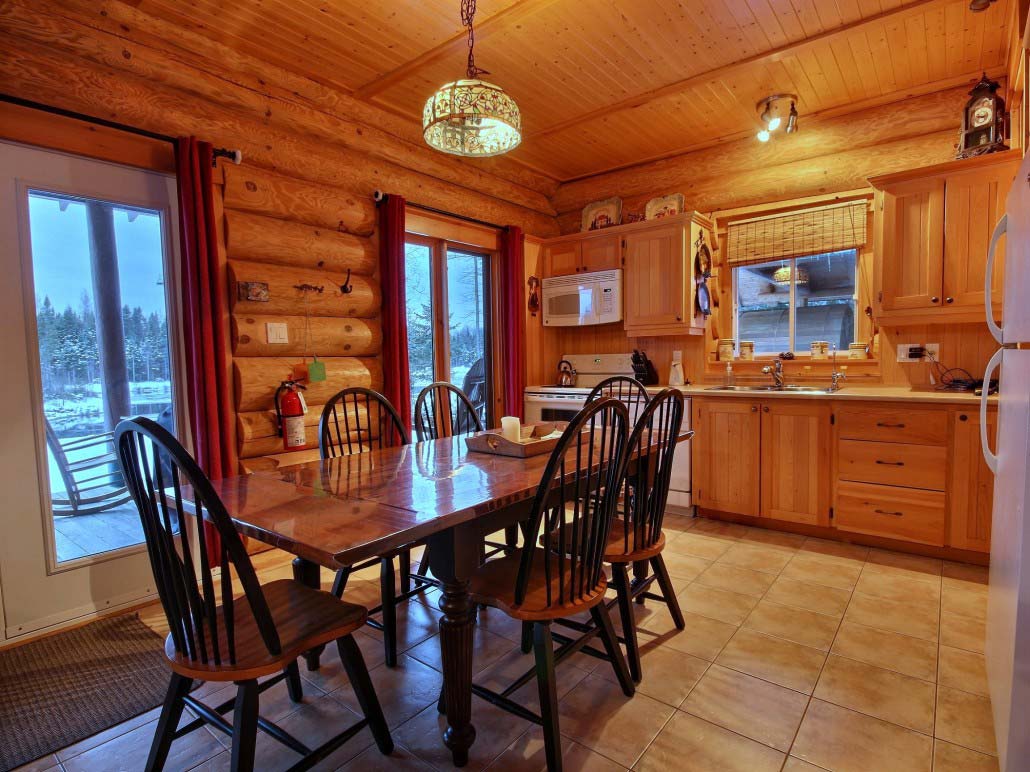 Salle à manger Chalet Ours Noir