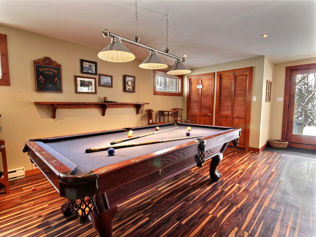 Table de billard Chalet Sitelle