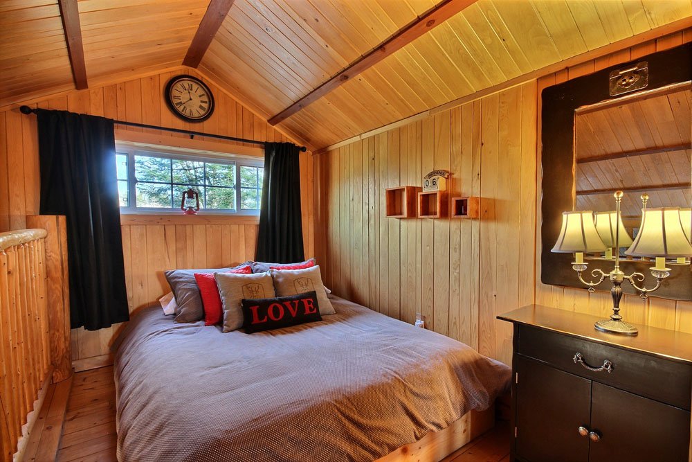 Chambre Mezzanine Chalet Le Wapitik