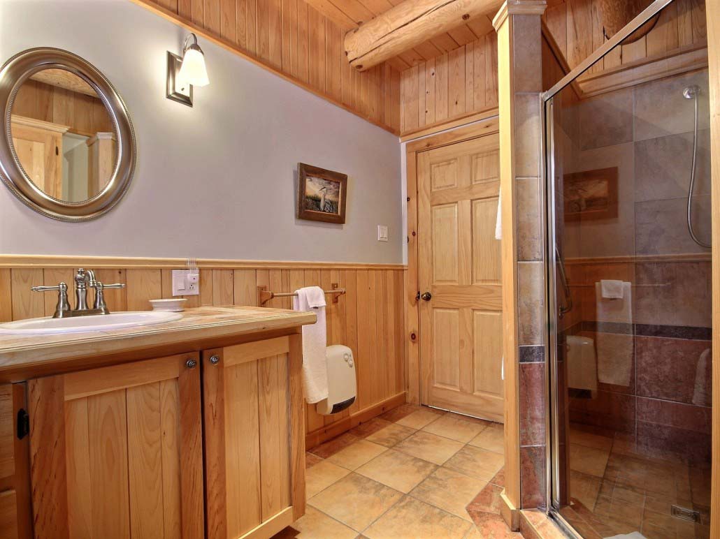 Salle de bain Chalet Le Wapitik