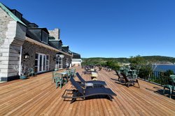 Hôtel Le Manoir - Terrasse