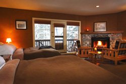 Pourvoirie Emerald Lake - Chambre 2 lits
