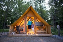 Tente Huttopia - Fjord du Saguenay
