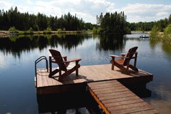 Ma cabane au Canada - Quai